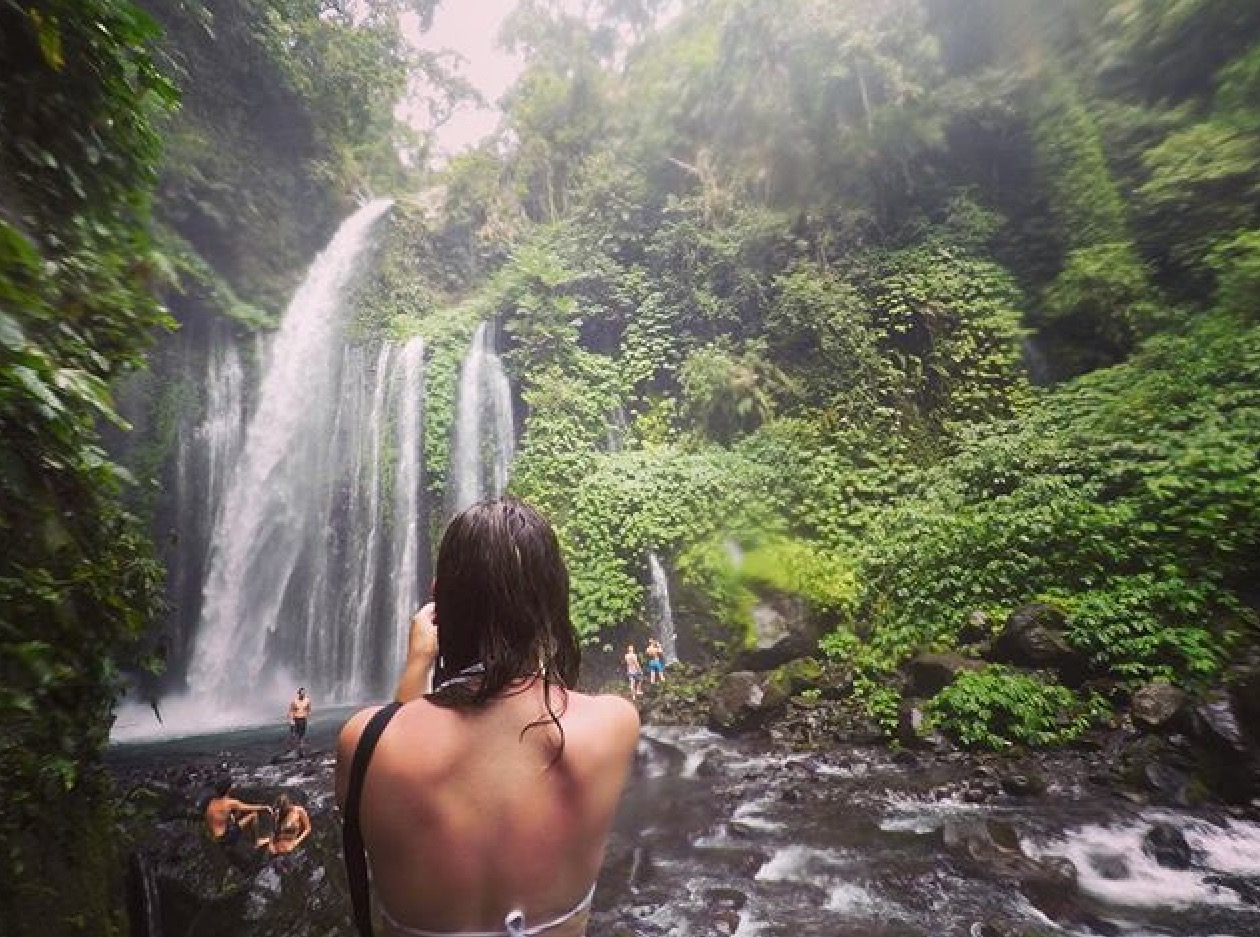 Places to see in Lombok Tiu Kelep Waterfall