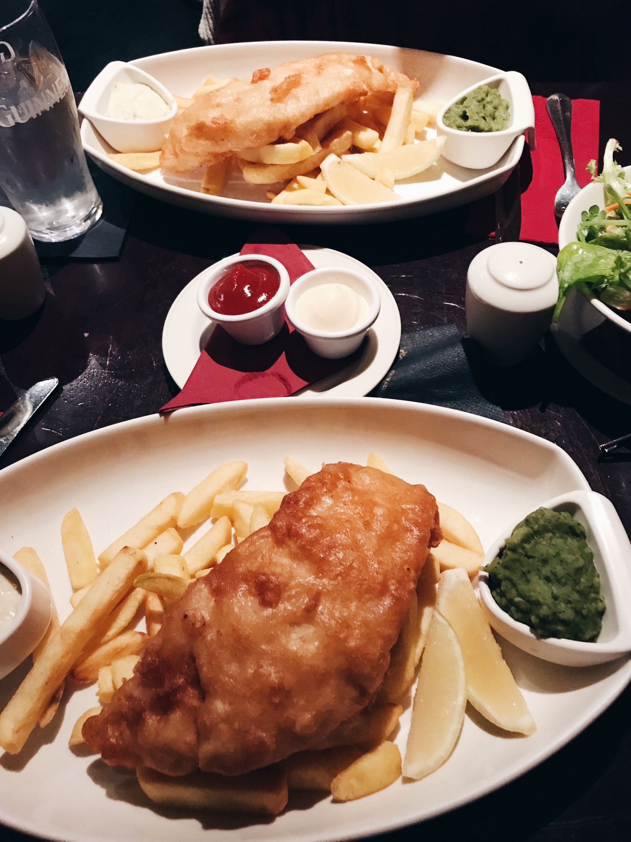 Fish and Chips at the front door galway Earth's Magical Places