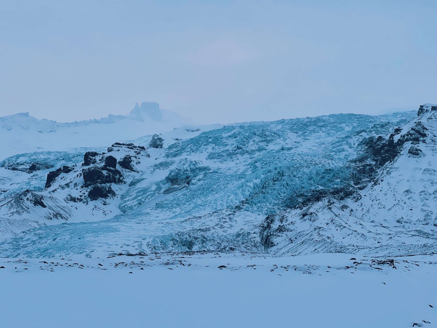 Falljokull Glacier Iceland