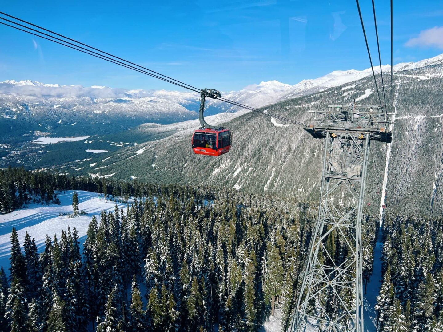 Whistler Peak 2 Peak gondola